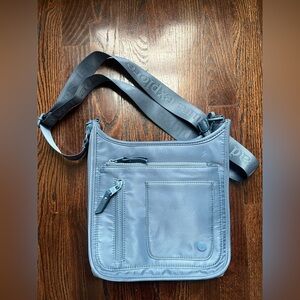 Elegant Blue Messenger Bag